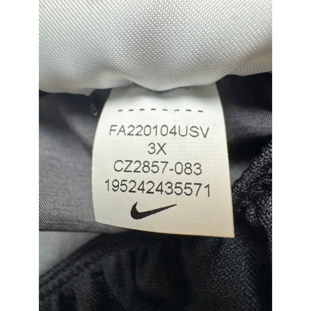 Nike Womens Dri-FIT Running Shorts Plus Size 3X Gray Black CZ2857-083 NEW - Picture 12 of 14